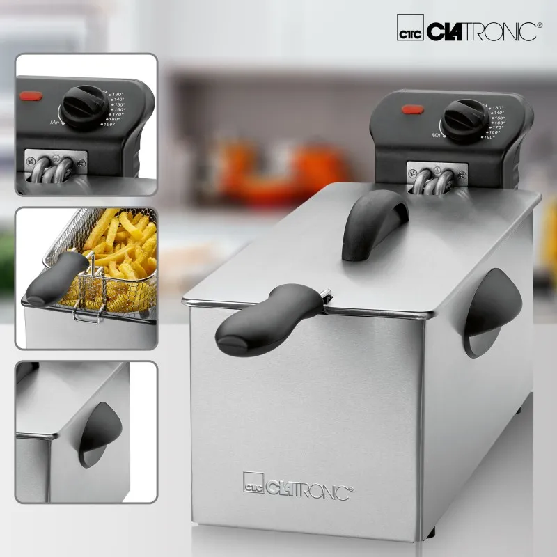 Фритюрниця Clatronic FR 3586 : Смачні страви без зайвих зусиль